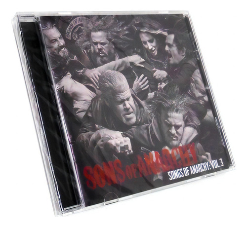 CD Sons Of Anarchy Songs Of Anarchy Vol. 3 2013 Trilha Imp