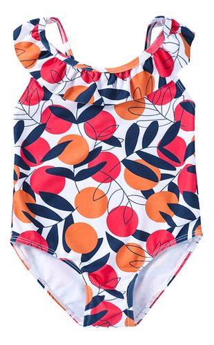 K Toddler Kids Bebé Niñas Verano Sin Mangas Estampado One- 2