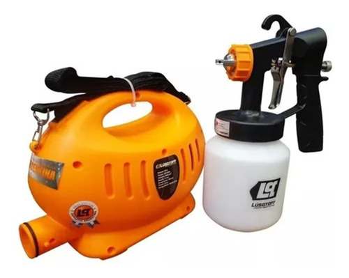 Imagen 3 de 6 de Equipo Pistola Para Pintar Compresor 450w 800l Lusqtoff