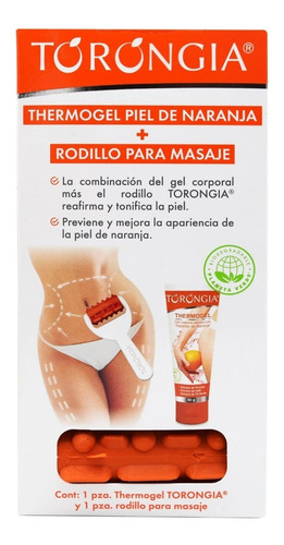 Gel Corporal Piel Aspecto Naranja Hidrata + Rodillo Masaje Tipo de envase Tubo