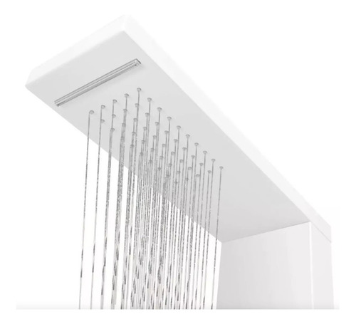Columna De Ducha Panel Con Jets, Blanca Ultimas Unid Naffull