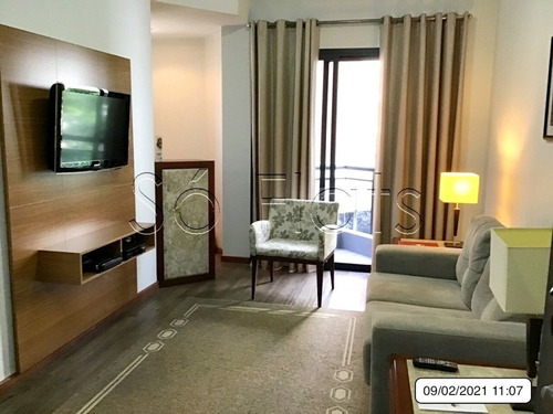 Imagem 1 de 15 de Flat Com 1x Dormitório 48m² Na Rua Do Shopping Center 3. Ao Lado Da Av. Paulista. Venha Conferir. - Sf35247