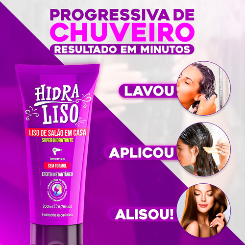 Hidra Liso Alisante Instantâneo Rápido