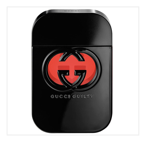 Perfume Para Dama Eau De Toilette Gucci Guilty Black 75ml