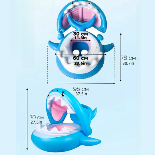 Lindo Círculo De Natación Inflable, Flotador De Piscina Infl