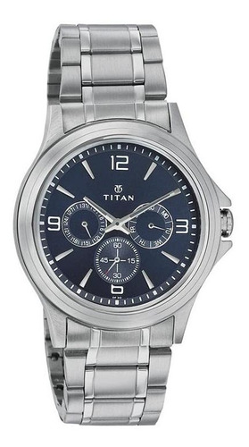 Reloj Casual De Metal Y Laton Cuarzo .neo. De Titan Para Hom