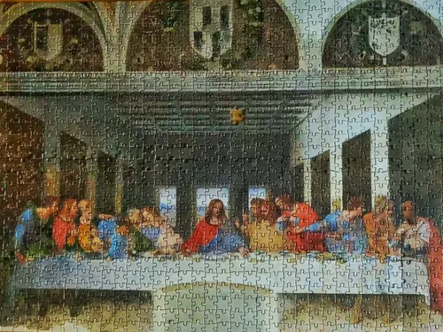 Puzzle De La Última Cena De 1000 Piezas Ravensburg De Segunda Mano Por EUR En En WALLAPOP |