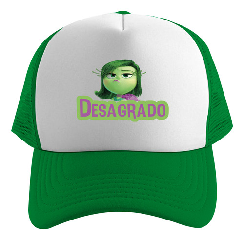 13 Gorras Intensamente Sublimación Desagrado Niños 2-8 Años