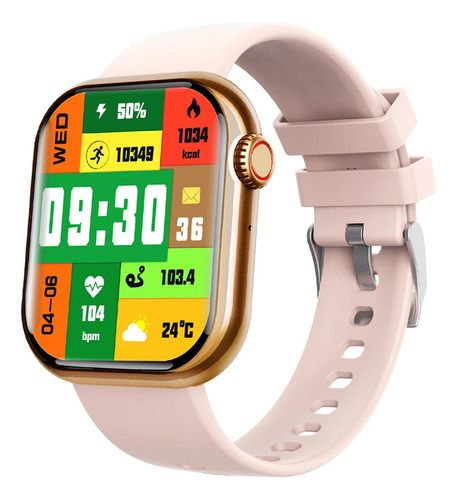 Reloj Inteligente Con Monitor De Salud De Llamadas Bt F108 D