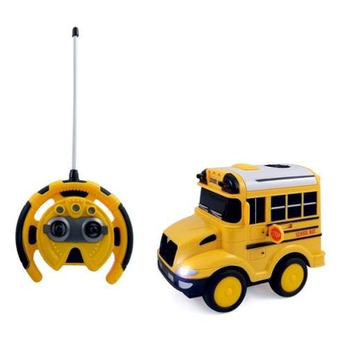 Bus Escolar Con Radio Control Remoto Para Niños Con