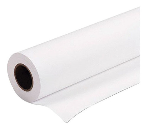 Rollo Papel 90grs 61cms X 50mts Mate Plotter Planos Bond