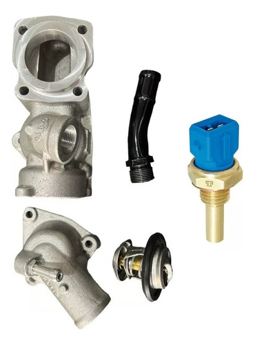 Carcaça Válvula Termostática Completa + Sensor Tempra 2.0 8v