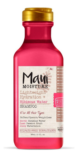 Maui Moisture Shampoo Hidratación Ligero Jamaica 385 Ml