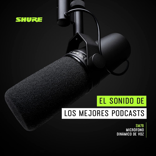 Shure Sm7b Micrófono Dinámico Para Retransmisiones