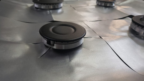 Protector De Cocina 4 Platos Fibra Aluminio