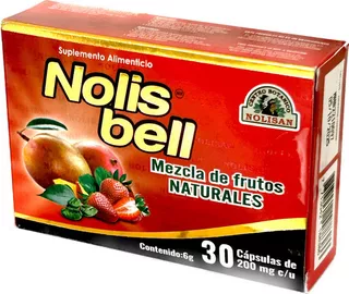 Nolis Bell Cápsulas Mango Africano 30 Cápsulas 200 Mg C/u