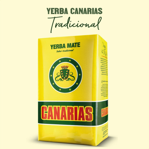 Yerba Mate Canarias Sabor Tradicional 500 Gr