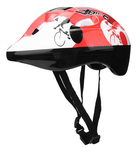 Casco De Ciclismo De Espuma Roja Para Niños, Patinaje Y Pati