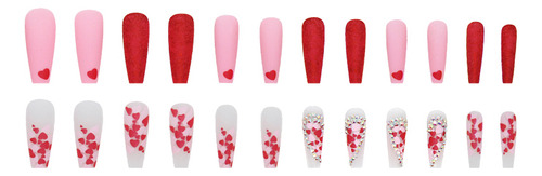 Uñas Postizas Pegamento De Uñas Postizas Decoradas Color Z267
