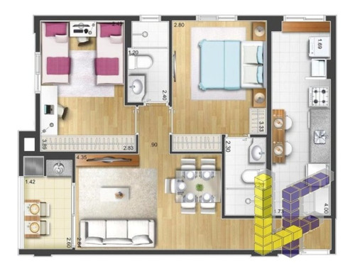 Imagem 2 de 13 de Venda Apartamento Sao Caetano Do Sul Santa Maria Ref: 12043 - 12043