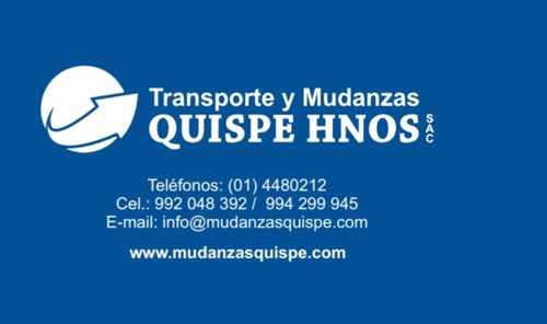 Mudanza Segura Y Eficiente, Transportes Y Mudanzas Lima