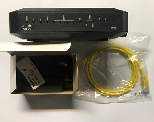 Cable Modem Cisco Dpc3925 Negro (Usado)