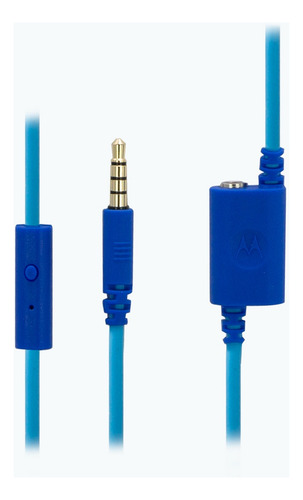 Audífono Jr 200 Cable Manos Libres Infantil Azul Motorola