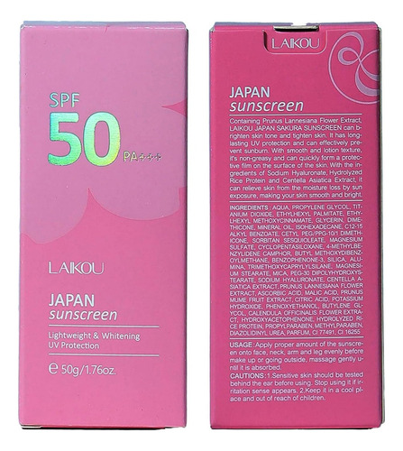 Protector Solar Japonés Spf 50 Solar Blocker Japanese Port