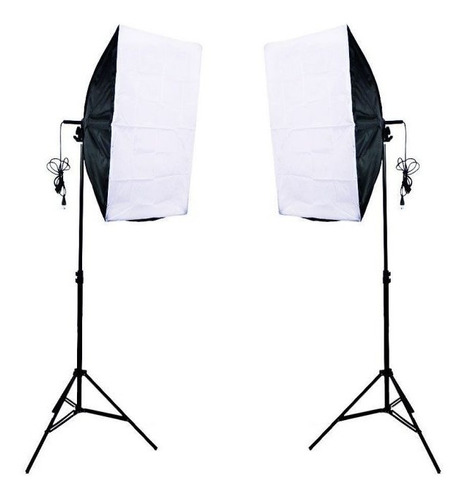 Kit Estúdio Fotográfico Youtuber 300w Iluminação Para Vídeo