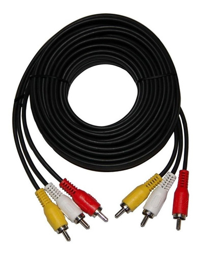 Cables 3 Rca A  Rca - 10 Metros - Sertel Shop