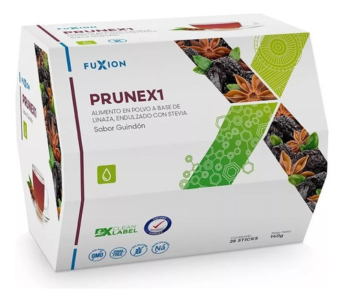 Prunex1 Fuxion Limpia Y Desintoxica 100% Original | Invima