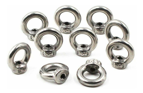 20 Pack M5 Ring Shape Lifting Eye Nut 304 Stainless