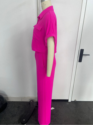 Conjunto De Camisa Y Pantalón Mujer Casual Moda Uniforme