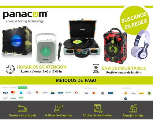 Parlante Portatil Luz Led Bluetooth Recargable Con Microfono