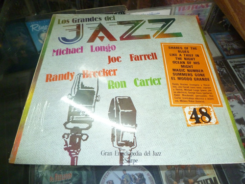 Los Grandes Del Jazz - Sarpe -vinilo Vol 48 Nuevo Sellado -