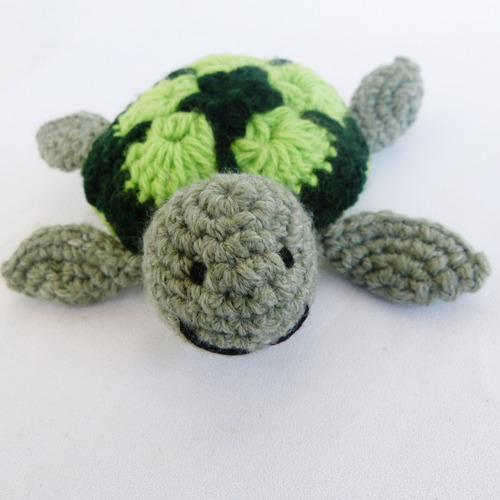 Tartaruga Amigurumi - Verde 