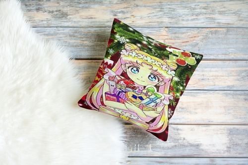 Cojin Almohada Sailor Moon Hohoho Anime Diseño Arte Unico Diseño De La Tela Lisa