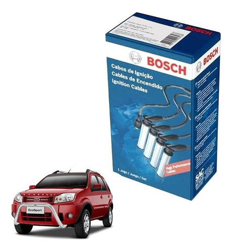 Cabo Vela Ecosport 1.6 8v Zetec Rocam 2005 2006 Flex Bosch