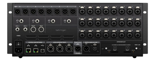 Mesa Som Digital Behringer Wing Rack 48 Canais - Nota Fiscal
