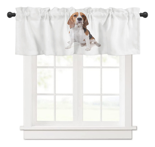 Diomecl Linda Cortina Ventana Para Perro Beagle Baño Cocina