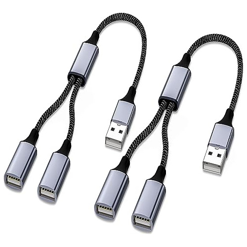 Cable Divisor Usb Para Portátil Universal Mac Tv Pc Xbox One