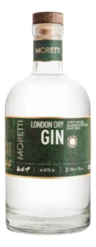 Gin Moretti London Dry 750ml Quadruple Distilled