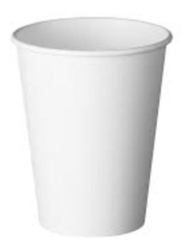 1000 Vasos Encerados Blanco 4oz