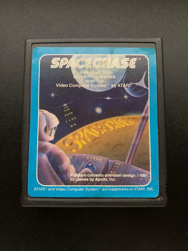 Spacechase Atari 2600 Cartucho (1) (Usado)