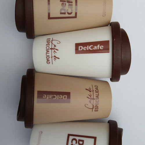 Imagen 5 de 5 de Vaso Térmico Delcafe 450cc Mug Tipo Starbucks