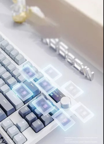 Teclado Mecanico Attack K86 Sem Fio Bluetooth/2.4g