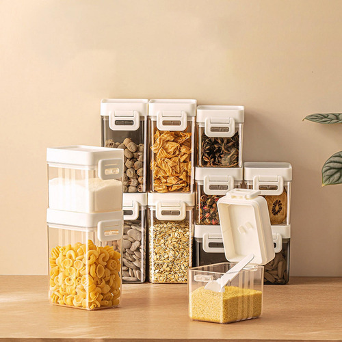 Contenedor De Almacenamiento De Arroz Lid Nid Nid Whit 300ml
