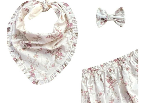 El kit de baberos para bebés con bragas brinda frescura hasta 12 meses