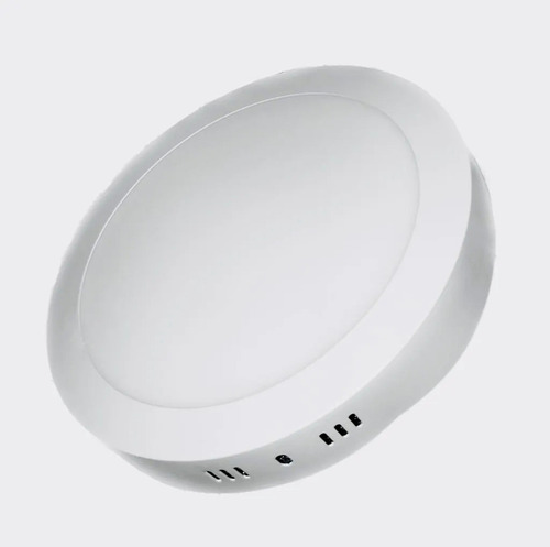 8 Pack Lampara Led Para Sobreponer 6w Super Brillante Mg Color Marco Blanco Luz Fria 6500k