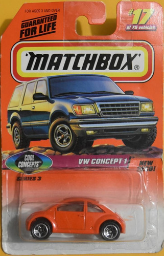Vw Concept 1  #17 Matchbox Series 3